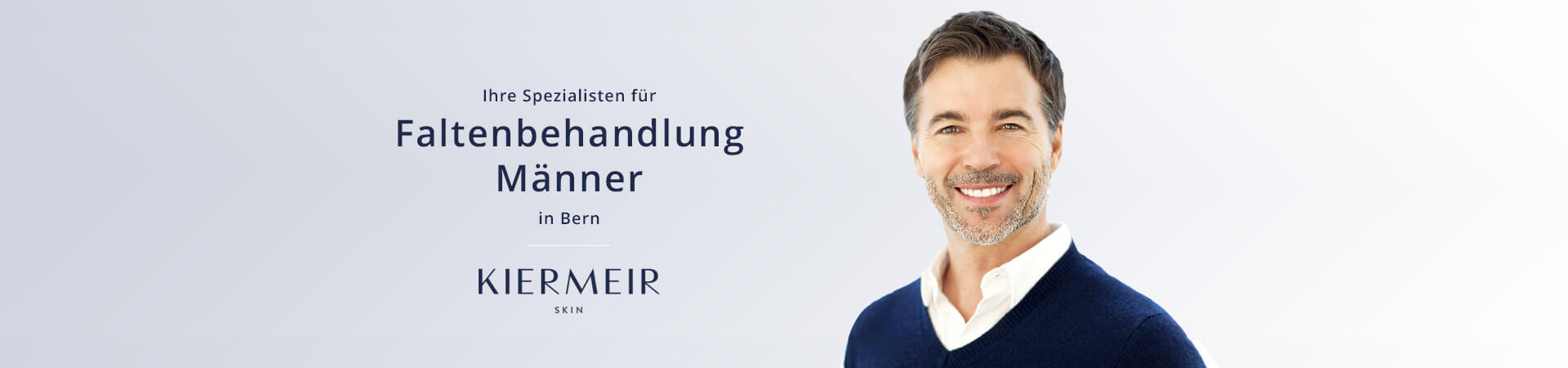 Faltenbehandlung für Männer in Bern - Dr. Kiermeir 