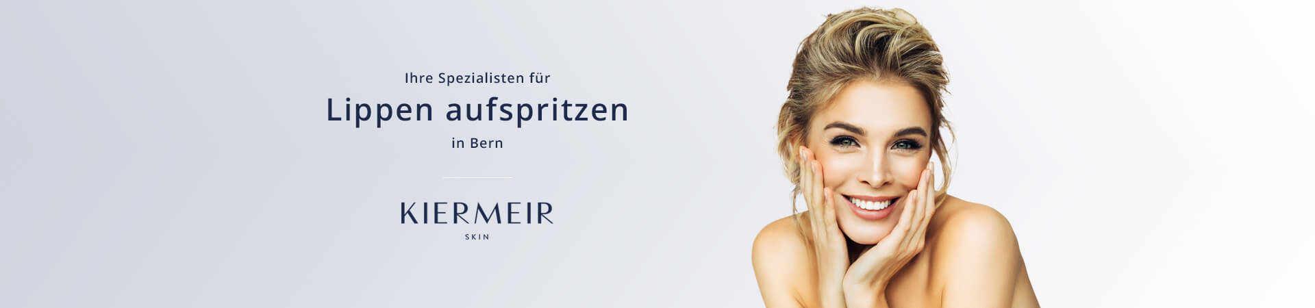 Lippen aufspritzen in Bern - Dr. Kiermeir 